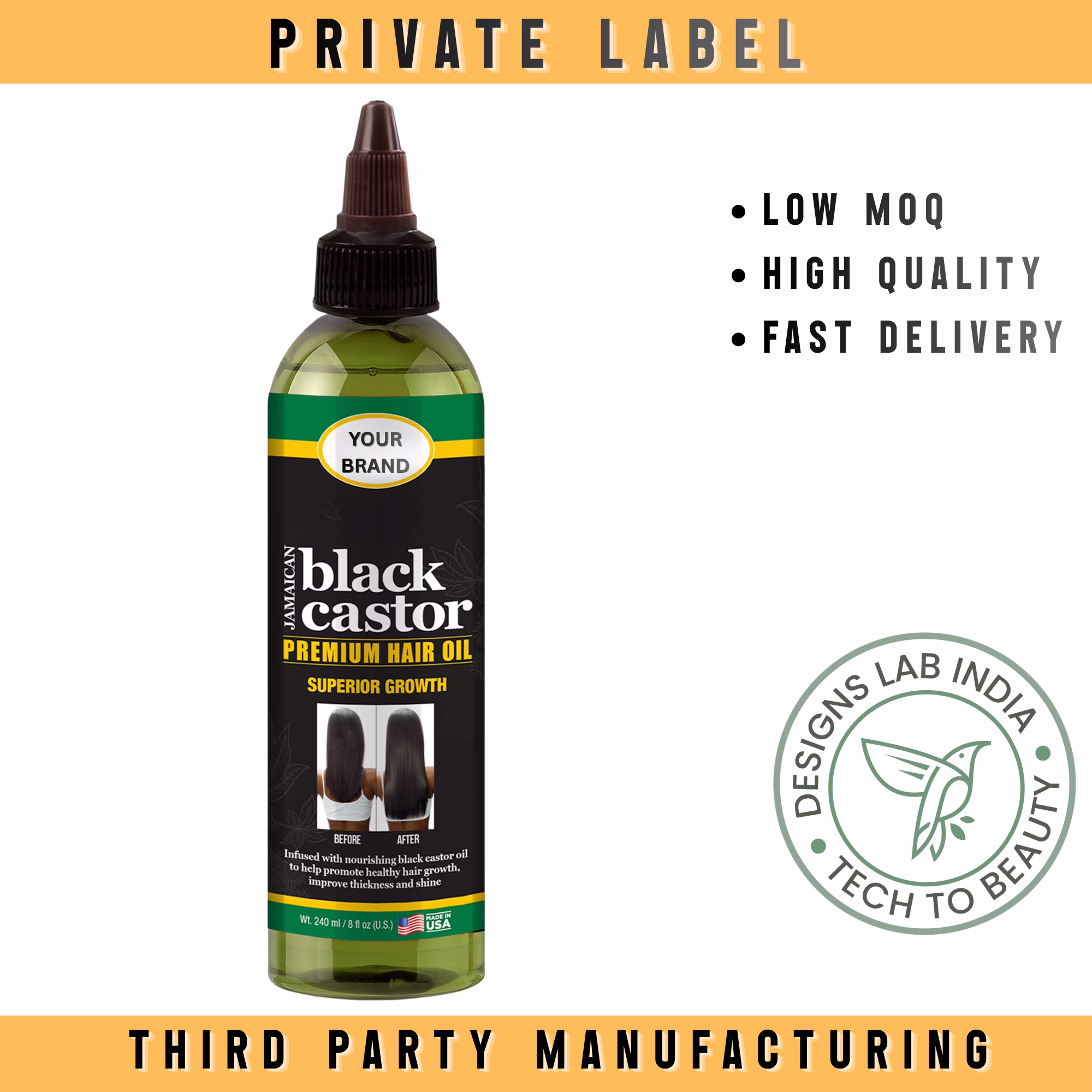 Black Castor Hair Oil